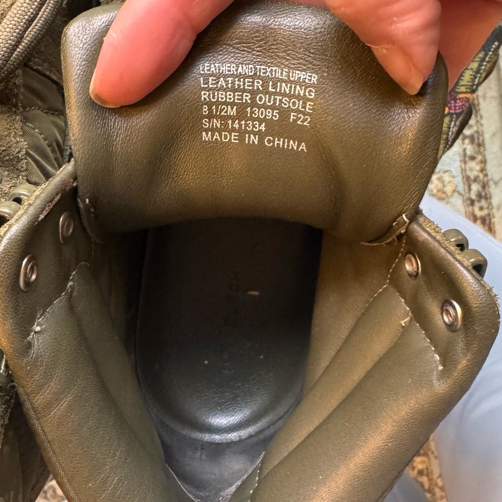 Tory Burch Army Green Hiker